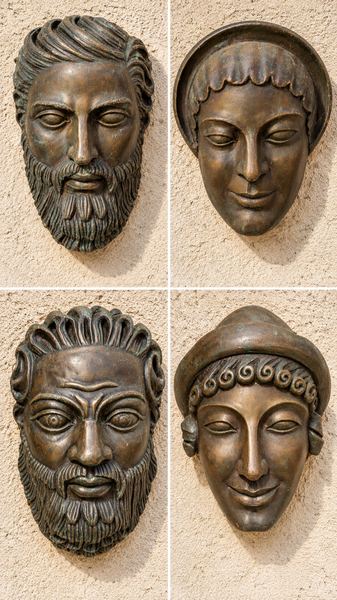 Griechische Masken