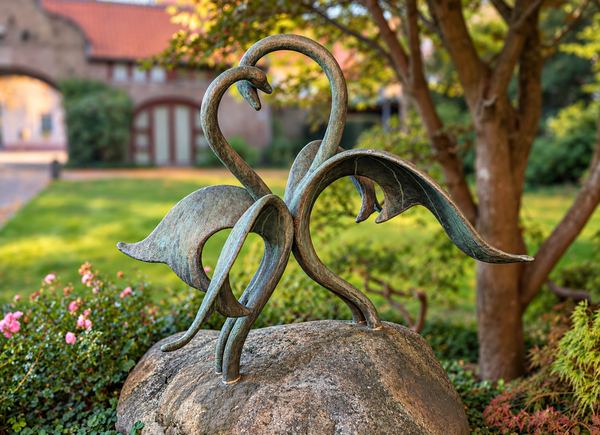 Schwanenbrunnen, kleine Fassung