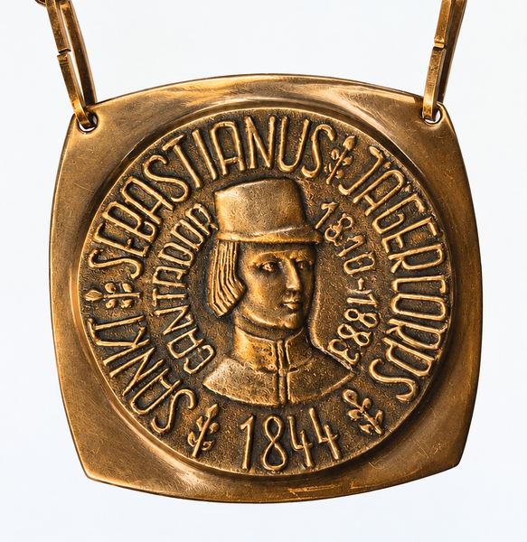 Contador Medaille St. Sebastianus Jägercorps Düsseldorf
